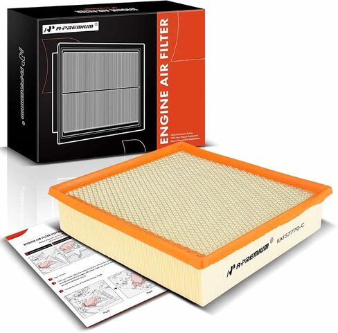 A-Premium Engine Air Filter Compatible with Dodge Sprinter 2500 2003-2006, Sprinter 3500 2003-2006 & Freightliner Sprinter 2500 2002-2006, Sprinter 3500 2002-2006, 2.7L, Replace# A0040942604 in Saudi Arabia