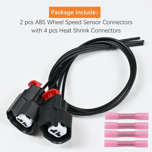 2PCS Front Side Marker Light Connector Pigtail fit for Chevrolet Camaro 2015-2024 Cadillac CTS 2014-2019 Cadillac ATS 2013-2018, Plug Wiring Harness in Saudi Arabia