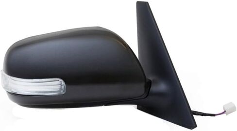KarParts360 For Scion xB 2008-2015 مرآة الباب جانب الركاب | طلاء يناسب الغلاف | أسود | القوة | قابلة للطي | غير مسخن | مع إشارة الانعطاف | بديل لـ SC1321103 | 8791012D50 in Saudi Arabia