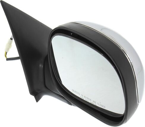 JC Whitney Passenger Side Power Non-Heated Mirror for Ford F-150 1998-2002 Chrome Extended & Standard Cab Only in Kuwait