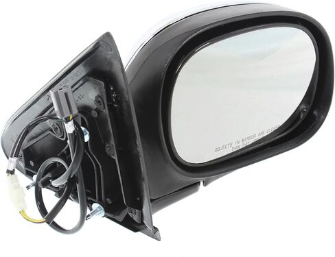 JC Whitney Passenger Side Power Non-Heated Mirror for Ford F-150 1998-2002 Chrome Extended & Standard Cab Only in Kuwait