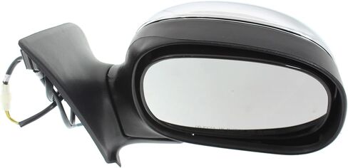 JC Whitney Passenger Side Power Non-Heated Mirror for Ford F-150 1998-2002 Chrome Extended & Standard Cab Only in Kuwait