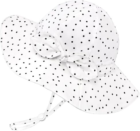 Baby Girl Sun Hat Kids Summer Beach Wide Brim Hats Toddler Bucket Hat in Saudi Arabia