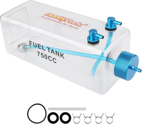 HobbyPark RC Gas Fuel Tanks Fuel Bottle for RC Gasoline Airplane Gas Engine (300CC) in Kuwait