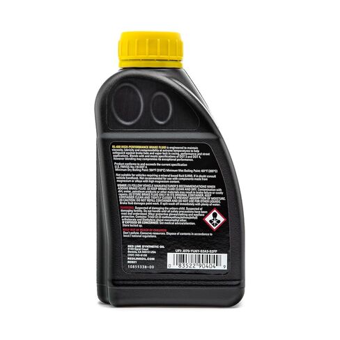 سائل الفرامل Red Line 90404 RL-600 عالي الأداء للمسار/الشارع DOT 4 - 500 ملليلتر in Saudi Arabia