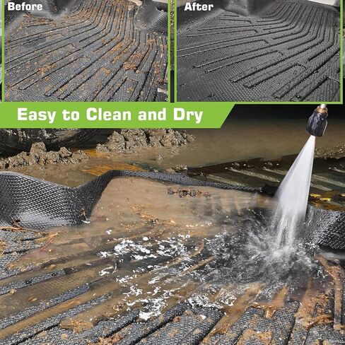 Floor Mats for Honda Civic Sedan 2022-2026 (Not for Hatchback or Hybrid), Heavy Duty TPE Waterproof Non-Slip All Weather Protection Custom, Floor Mats & Cargo Liner in Kuwait