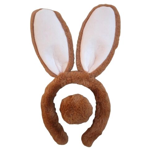 Easter Bunny Headband,Rabbit Costumes Accessories,Rabbit Ear Headband,Floppy Bunny Ears,Headband Suitable for Easter Cosplay in Saudi Arabia