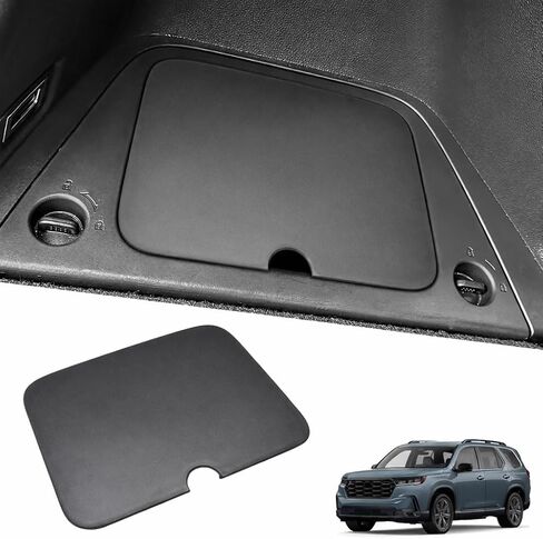 Rear Trunk Organizer Cover Compatible with 2023-2026 Honda Pilot 7&8 Seats Interior Accessories - Driver Side Trunk Storage Box Lid Cargo Cubby Hidden Compartment Tray, Black in Saudi Arabia