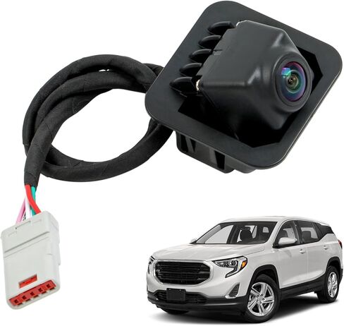 استبدال كاميرا مساعدة وقوف السيارات للرؤية الخلفية 23188736 2318-8736 متوافقة مع GMC Terrain 2018 2019 2020 2021 2022 2023، كاميرا احتياطية سوداء 12 فولت لموقف السيارات in Kuwait