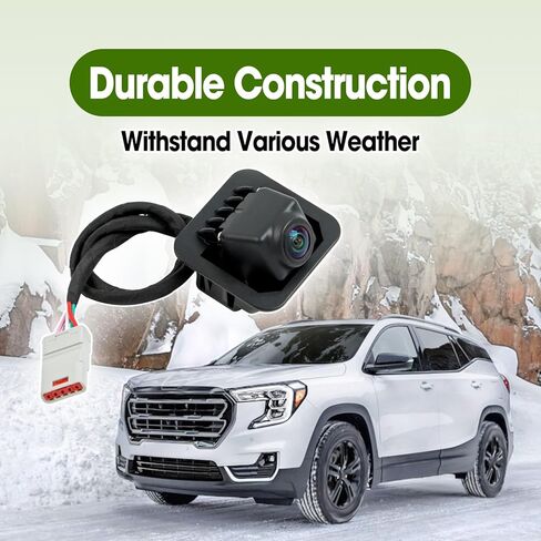 استبدال كاميرا مساعدة وقوف السيارات للرؤية الخلفية 23188736 2318-8736 متوافقة مع GMC Terrain 2018 2019 2020 2021 2022 2023، كاميرا احتياطية سوداء 12 فولت لموقف السيارات in Kuwait