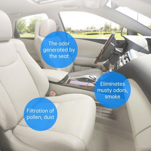 فلتر هواء كابينة ماشا لسيارة Lexus RX350 (2010-2015) RX450h ES350 ES300 GS350 GS450h IS350 LS460 LX570 NX300 NX300h UX200 GX460، مع مرشحات هواء بديلة من الكربون المنشط in Kuwait