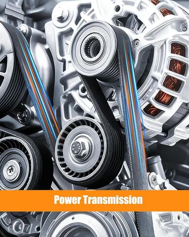 Engine Serpentine Drive Belt Fit for Chevrolet Colorado GMC Canyon Hummer H3 H3T Isuzu i-280 i-290 i-350 i-370 Replace K060916A 12580826 12593776 12611636 in Kuwait