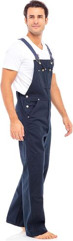 Skylinewears Men's Heavy-Duty Duck Bib Overalls – Relaxed Fit Work Dungarees, Durable Cotton Canvas with Adjustable Straps in Saudi Arabia