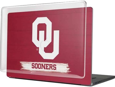 حافظة سكينيت + غلاف متوافق مع ماك بوك برو 16 بوصة (2021) - تصميم أوكلاهوما سونرز المرخص رسميًا in Kuwait
