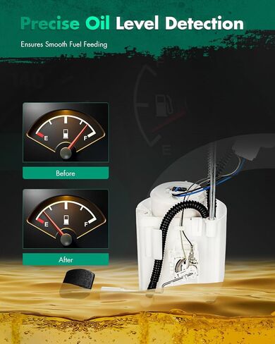 SCITOO Electric Fuel Pump Module Assembly with Sending Unit Compatible with for Hyundai 2013-2015 Sonata (submodel: Hybrid, Hybrid Limited) Engine Vin: 4 Replace OE FG1877 311103Q700 in Saudi Arabia