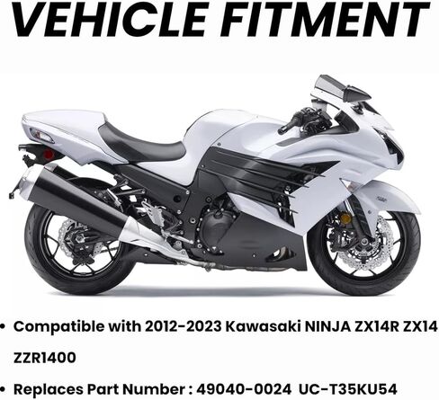 49040-0024 Fuel Pump Assembly Compatible with 2012-2023 Kawasaki NINJA ZX14R ZX14 ZZR1400 Replace # 490400024 UC-T35KU54 in Kuwait