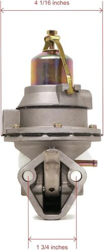 The ROP Shop Fuel Pump with Gaskets for Sierra 18-7284, 187284, Mallory 9-35424, 935424 Motor in Saudi Arabia