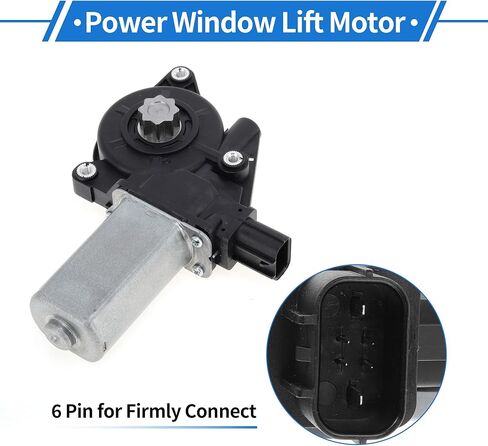 Front Right Passenger Side Power Window Regulator Lift Motor for Honda PILOT 2009-2015 No.742972/72210SZAA01 6 Pin Car Window Glass Lift Motor in Saudi Arabia