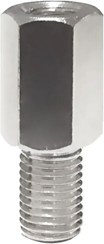 Stainless Steel Mirror Adapter M10 M8 M6 Motorcycle Right Left Hand Rearview Mirrors Adapters Conversion distintivo(2x M10-M10(R-R)) in Kuwait