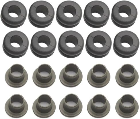 10 sets Motorcycle Rubber Grommets Bolt Replacement Pressure Relief Cushion for Scooter Fairing Rubber distintivo(S) in Kuwait