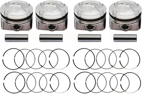 4PCS Connecting Rod Piston 235102B000 Compatible For HYUNDAI ACCENT 1.6L 1591C 23410-2B600 2012-2017 230412B600 230412B610 230412B620 in Kuwait