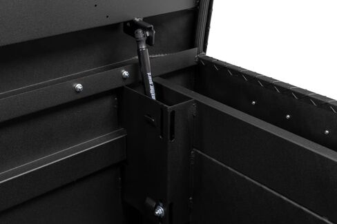 Weather Guard Saddle Truck Tool Box Aluminum Full Standard Textured Matte Black in Saudi Arabia