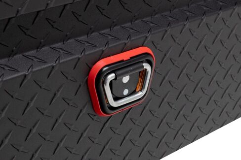 Weather Guard Saddle Truck Tool Box Aluminum Full Standard Textured Matte Black in Saudi Arabia