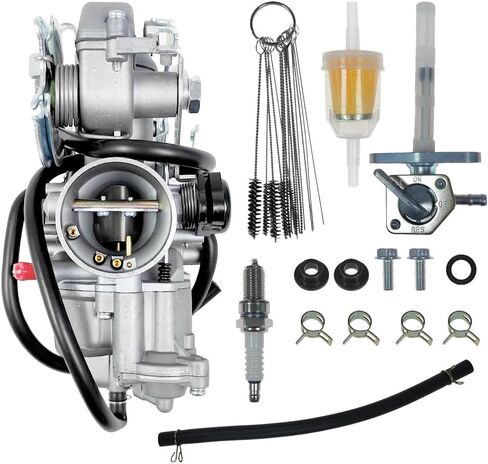 Carburetor XR250R Carb Replacement for Honda XR250R XR250 1996 1997 1998 1999 2000 2001 2002 2003 2004 16100-KCE-672 16100-KCE-651 with Fuel Filter in Kuwait