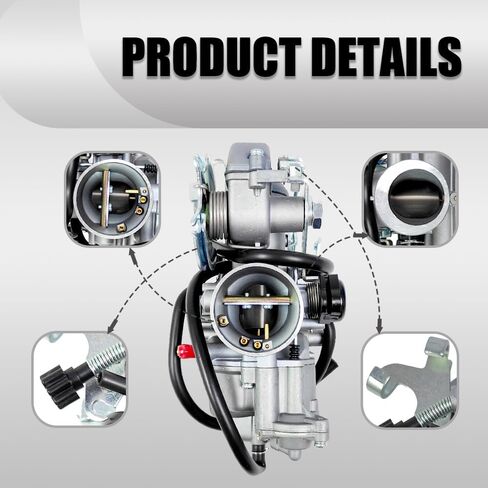 Carburetor XR250R Carb Replacement for Honda XR250R XR250 1996 1997 1998 1999 2000 2001 2002 2003 2004 16100-KCE-672 16100-KCE-651 with Fuel Filter in Kuwait