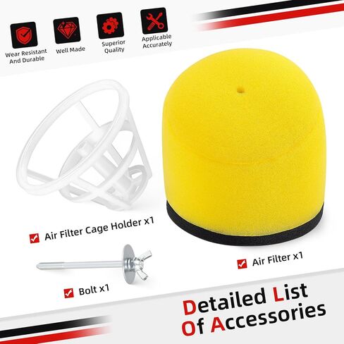 For Kawasaki KX80 KX85 KX100 KX112 Air Filter & Cage Holder + Bolt 1991-2024 13091-1696 in Saudi Arabia