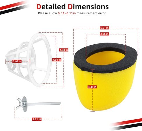 For Kawasaki KX80 KX85 KX100 KX112 Air Filter & Cage Holder + Bolt 1991-2024 13091-1696 in Saudi Arabia
