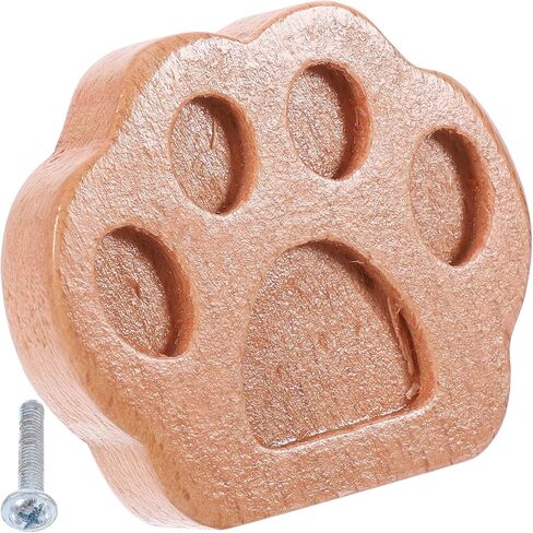 Solid Beech Wood Drawer Handle Cartoon Wooden Dresser Pull Knob with Screws for ’s Room Wardrobe Cabinet Door Hardware in Kuwait