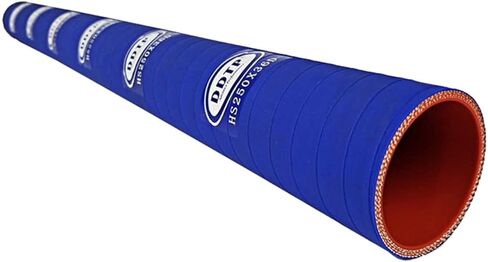 خرطوم تبريد السيليكون مقاس 2.50 بوصة × 36 بوصة (3FT) 4 طبقات باللون الأزرق لمبرد الشاحنات الثقيلة in Kuwait