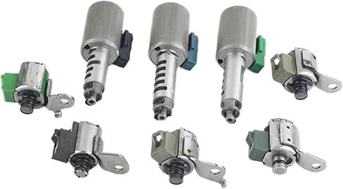 8PCS AW55-51 AF33RE5F22A AW55-51SN Complete Transmission Valve Body Solenoids Compatible For Saab Volvo Satun Chevrolet in Kuwait