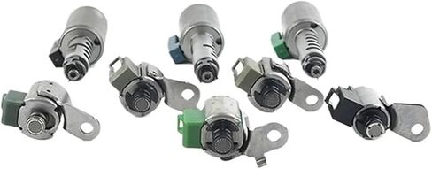 8PCS AW55-51 AF33RE5F22A AW55-51SN Complete Transmission Valve Body Solenoids Compatible For Saab Volvo Satun Chevrolet in Kuwait