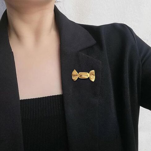 Cute Candy Brooch Pin for Women Lady Polished Fashion Simple Brooches Lapel Pins Unique Costume Sweater Hat Bag Dress Accessories Minimalist Festival Holiday Party Jewelry Unisex Gift in Saudi Arabia