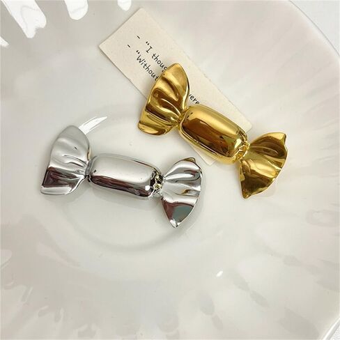 Cute Candy Brooch Pin for Women Lady Polished Fashion Simple Brooches Lapel Pins Unique Costume Sweater Hat Bag Dress Accessories Minimalist Festival Holiday Party Jewelry Unisex Gift in Saudi Arabia