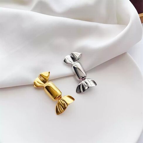 Cute Candy Brooch Pin for Women Lady Polished Fashion Simple Brooches Lapel Pins Unique Costume Sweater Hat Bag Dress Accessories Minimalist Festival Holiday Party Jewelry Unisex Gift in Saudi Arabia