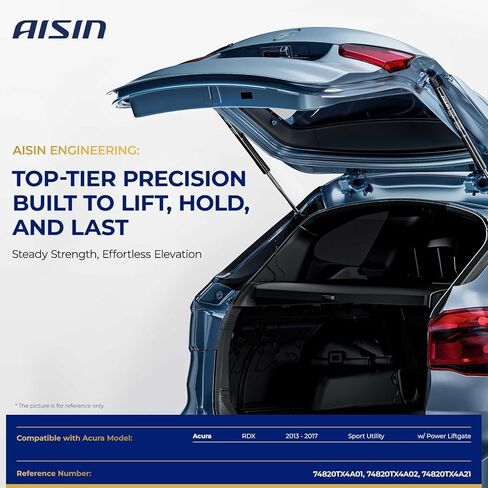 AISIN GASH-00013 رافعة الباب الخلفي الخلفية تدعم دعامات الصدمات - متوافقة مع Acura RDX 2013-2017 - مجموعة من 2 in Saudi Arabia