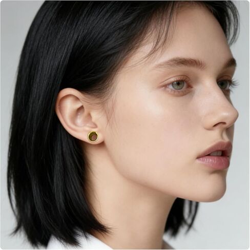 12G-50mm Gauges for Ears 316L Surgical Steel Mirror Finish Double Flared Tunnels Plugs Earrings Hollow Internally Threaded Ear Gauges Piercing for Women Men Silver Black Gold 1 Pairs in Saudi Arabia