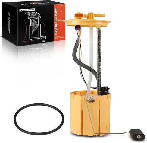 A-Premium Electric Fuel Pump Module Assembly with Sending Unit Compatible with Ram 1500 2014 2015 2016 2017 2018, V6 3.0L Diesel, 4 Pins, Replace# 68217575AB, 68217575AC in Saudi Arabia