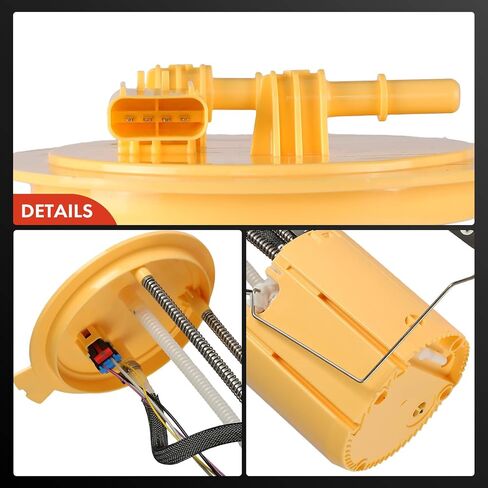 A-Premium Electric Fuel Pump Module Assembly with Sending Unit Compatible with Ram 1500 2014 2015 2016 2017 2018, V6 3.0L Diesel, 4 Pins, Replace# 68217575AB, 68217575AC in Saudi Arabia