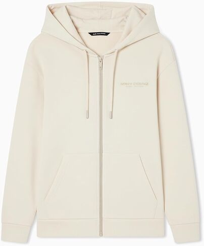 Armani Exchange Women's Text Logo Zip Hoodie in Saudi Arabia