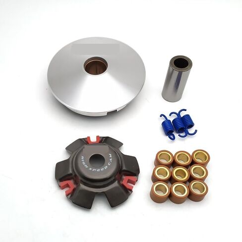 Motorcycle Variator Set with Weight Rollers 18X14MM Clutch Springs for GY6 125cc 150cc 4 STROKE distintivo in Kuwait