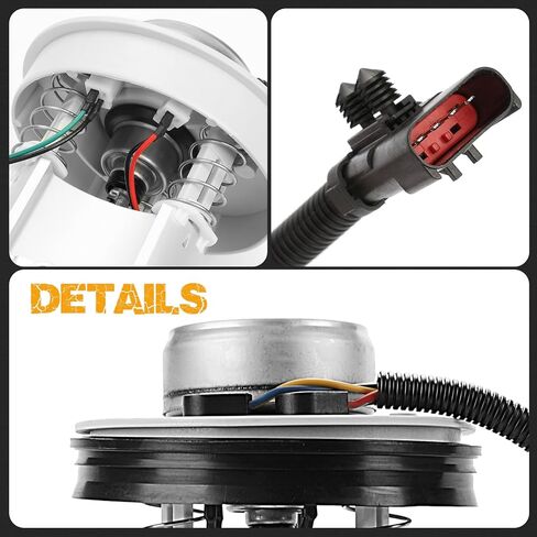 5093788ABv مجموعة وحدة مضخة الوقود الكهربائية مع وحدة إرسال مناسبة لسيارة Jeep TJ، Wrangler، 2003 2004، 2.4L 4.0L، استبدال # E7156MN، 5093788AA، SP7156M، FE0300، FG1221، F3167A 34400034 in Saudi Arabia