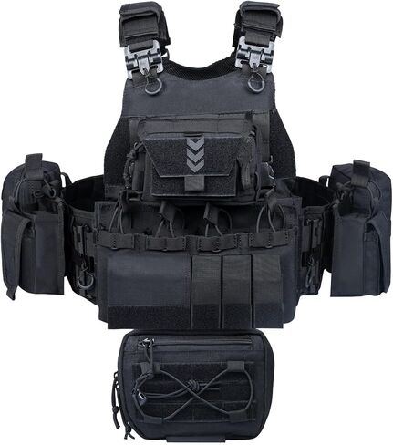 بومتورن سترة في الهواء الطلق التكتيكية العظيمة للرجال الإفراج السريع مشبك قابلة للتعديل وقابل للفصل in Kuwait