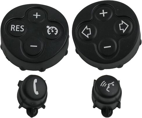 for Mini Cooper Steering Wheel Button Cover Kit R55 R56 R57 R58 R59 R60 R61 Multifunction Cruise Control Switch Replacement Interior Trim Accessory in Saudi Arabia