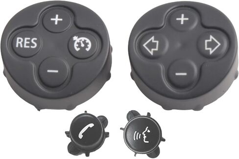 for Mini Cooper Steering Wheel Button Cover Kit R55 R56 R57 R58 R59 R60 R61 Multifunction Cruise Control Switch Replacement Interior Trim Accessory in Saudi Arabia