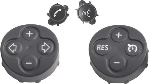 for Mini Cooper Steering Wheel Button Cover Kit R55 R56 R57 R58 R59 R60 R61 Multifunction Cruise Control Switch Replacement Interior Trim Accessory in Saudi Arabia
