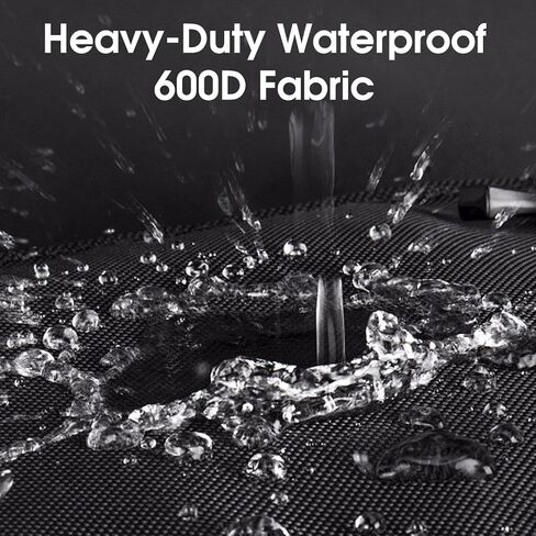 Tire Covers 4 Pack -Heavy Duty Waterproof Wheel Covers for Truck, RV, SUV, Trailer, Camper - Universal, 600D Oxford, Black (L-Fits Tire Diameters 31''-33'') in Saudi Arabia